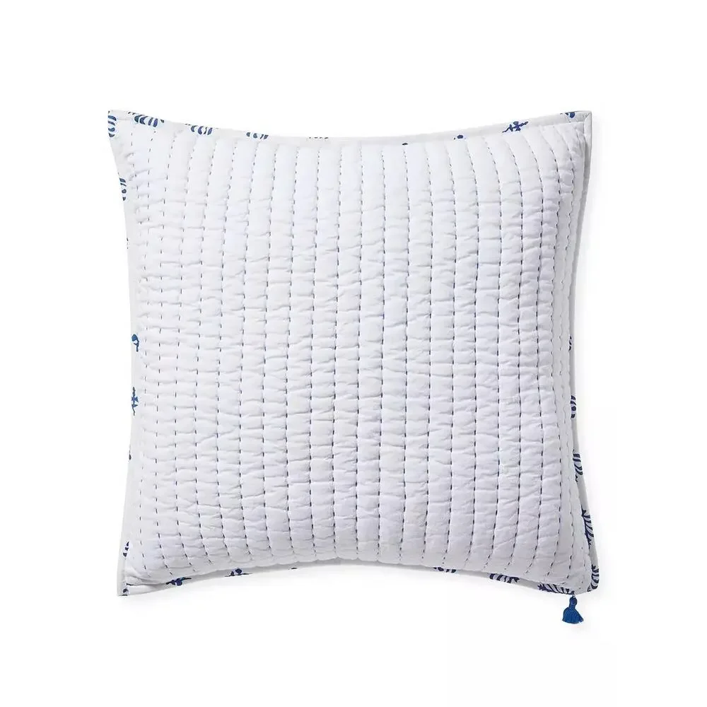 Serena & Lily Cambria Euro Sham French Blue